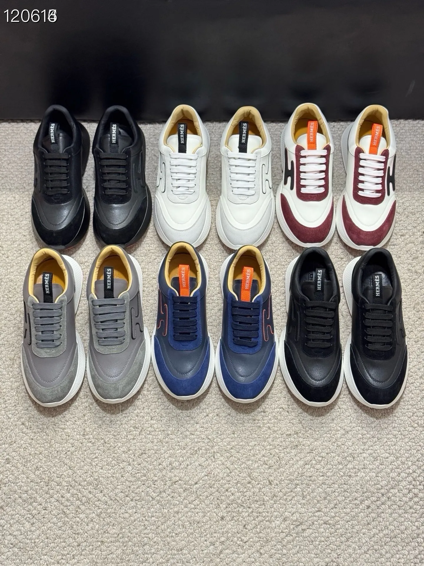 Men's shoes 💰480【New style】🪷🪷Top quality goods🇮🇹🇮🇹New style "Hermès" Hermès top purchasing agent🔍🔍New products from men's counter The upper is made of cowhide leather ~ Sole: The original factory's exclusive movable molded foam outsole, light ~ super comfortable, original factory follow-up goods, 🔍🔍 high quality, can be entered and exited the counter at will, multiple colors are available, welcome to compare Size: 38-44 (45. Customized